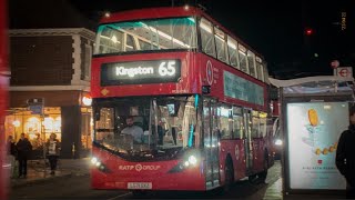 FRV Bus Route 65 Ealing Broadway  Kingston BCE47061LG71DXZ [upl. by Harbour]