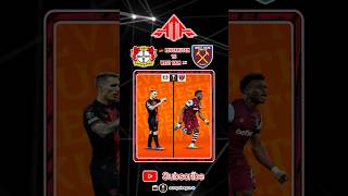 🇩🇪 Leverkusen vs West Ham 🏴󠁧󠁢󠁥󠁮󠁧󠁿  Uefa Europa league quarter finals UELdraw leverkusen [upl. by Petula]