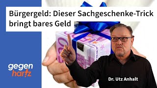 Bürgergeld Dieser SachgeschenkeTrick bringt bares Geld [upl. by Sheya]