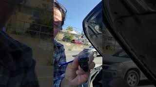 QX60 2014 transmission dipstick removal [upl. by Attenod]