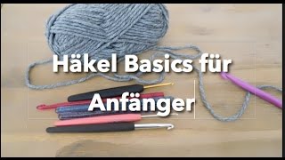 TUTORIAL Häkeln  Basics für Anfänger [upl. by Pember36]