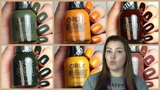 Orly Breathable Spice It Up Fall 2023 Collection  Live Swatch Review [upl. by Notgnimer]