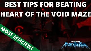 Miners Haven  HOW TO BEAT HEART OF THE VOID BEST TIPS [upl. by Eve807]