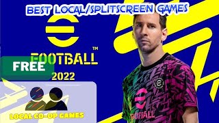 How to Play Efootball 2022 with Friends  Local Multiplayer Free Game Tutorial [upl. by Serafine534]