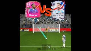 Neymar Jr Vs 🔥 Messi penalty kick 🦶efootball2024 shortvideo viralvideo foryou foryoupage for [upl. by Hillery]