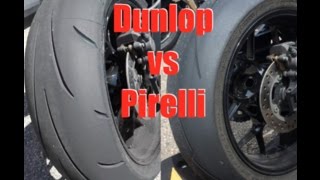 Motovlog 33 Dunlop VS Pirelli [upl. by Ruelle]