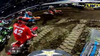 GoPro Dean Wilson 450 Main Event 2019 Monster Energy Supercross from Oakland [upl. by Hsan]