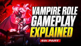 Vampire Can kill Blackjack🔥Vampire Gameplay Explained Part 4🥳Super Sus New Role Vampire Explained [upl. by Eneja204]