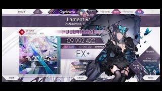 Arcaea 60 Lament Rain BYD 11 Full Recall 30 [upl. by Beora528]