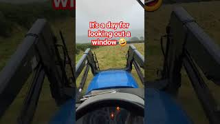 Wet day job Teagle Topper and New Holland T5060 newholland teagle topper [upl. by Comptom542]