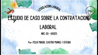 Estudio sobre la contratación laboral en Colombia [upl. by Arekat]