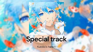 Kurokos harem 13k subs SPECIAL TRACK [upl. by Htebharas]