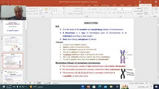 HISTOLOGY KARYOTYPING amp CHROMOSOMAL ANOMALIES LECTURE amp PRACTICAL BY D SAAD ELSHAFEY [upl. by Lenod]