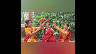 Ashine sarada prate x Rana rangini Mahalaya 2024  Dance covered CHANDAKALA [upl. by Phedra118]