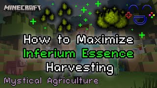 Farmland Tier  Inferium Essence Farm  Mystical Agriculture [upl. by Aneetsirhc]