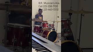 When Your Drum Coach plays guitar to teach you subdivisions drums batonrouge music [upl. by Tonnie62]