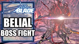 Stellar Blade  Belial Boss Fight [upl. by Adnilahs408]