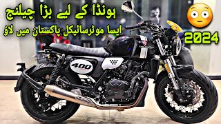 Hi SPEED 2024 LAUNCH IN PAKISTAN ZONGSHEN CYCLONE RE3 ZS400 SOON TOP SPEED FUEL AVERAGE ON PK BIKES [upl. by Arammat]