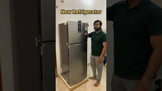 Dhanteras me New Refrigerator 🥳  120  shorts youtubeshorts newfridge refrigerator [upl. by Ahtnicaj227]