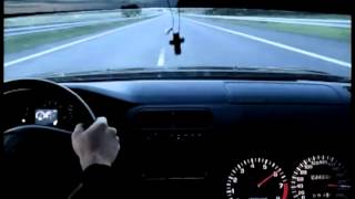 Nissan 200sx S14a top speed test 281 km h 175 mph by GPS [upl. by Miquela26]