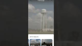 Rip hamel water tower😭😭😭😭 googlemaps [upl. by Artima]