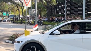 Pope Francis Visits Singapore 2024 And Attends Holy Mass [upl. by Ruhl739]