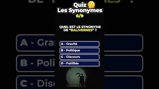 🧠 Quiz sur les synonymes [upl. by Declan869]