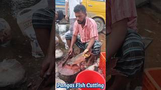 Amazing Great Delicious Pangas Fish Cutting Techniques  Fish Cutting Skills [upl. by Eillac811]