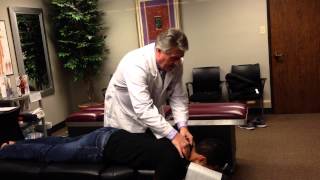 Your Houston Chiropractor Dr Gregory Johnson Treat Patient From Saudi Arabia For Herniated Disc [upl. by Claudio]