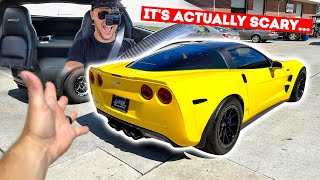 The FIRST DRIVE in My 1200HP STICK SHIFT ZR1 did NOT Go as Planned ITS TERRIFYING [upl. by Gardal277]