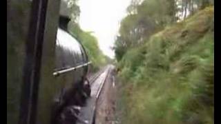 62005 West Highland Footplate Ride 2007 [upl. by Wehttan]