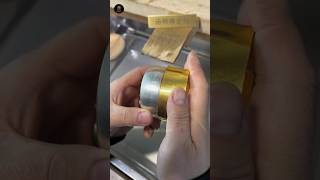 Making a Unique Golden Bracelet viraltrendingshortvideo shorts shorts video youtubeshorts [upl. by Aicenra688]