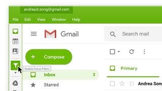 The Focus Filtered Inbox for Windows from Kiwi for Gmail [upl. by Todhunter876]