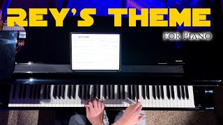 Reys Theme  Star Wars Piano Cover  John Williams [upl. by Naed214]