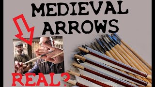 What are REAL Medieval WARBOW ARROWS like Matt Easton amp Will Sherman Medieval Arrows [upl. by Hola]