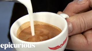 Coffee Expert Explains How to Make a Macchiato  Epicurious [upl. by Artekal272]