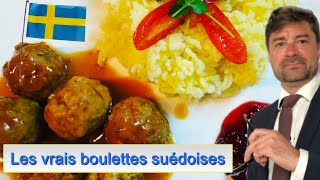 Les vrais boulettes suédoises 🇸🇪😋  IKEA 🤮 [upl. by Olatha55]