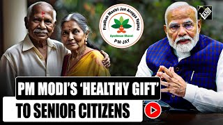 All citizens above 70 years brought under Ayushman Bharat health scheme [upl. by Garling674]