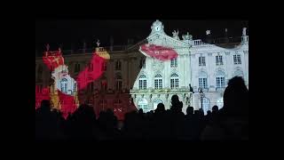 la légende de SaintNicolas Mapping Video Saint Nicolas sur Place Stanislas Nancy [upl. by Areic]