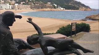 Tossa de Mar  Platja Gran  Costa Brava  Novembre 2017 [upl. by Ninehc125]