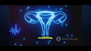 Menstrual Cycle Explained science health education neet facts didyouknow biology [upl. by Iruahs]