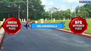 Rajana Badavane  SITE FOR SALE NELAMANGALA  BMRDA amp NPA APPROVED  quotAquot KATHA  NH4  63612 71761 [upl. by Assirolc]