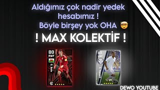 PES MOBİL YENİ ALDIĞIMIZ NADİR HESAP YOK YOK 🔥😱😱 [upl. by Adlemy]