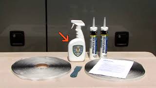 How To Reseal amp Replace RV Windows [upl. by Laeria874]