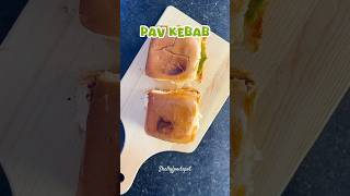 Pav kebabBun kebab recipestreet pav kebab recipe kebab muttonkebab [upl. by Htnamas]