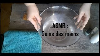 ASMR  Soins des mains French Son inaudible ea [upl. by Akemrehs611]