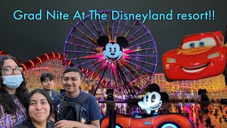 Disneyland Grad Nite class of 2023 Vlog [upl. by Baerman696]