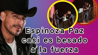 Espinoza Paz casi es besado y el público enfurece 😡😱 [upl. by Navada]