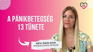 A pánikbetegség 13 tünete [upl. by Sherburne]