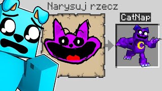 DOSTAJE TO CO NARYSUJE w Minecraft CATNAP 😱😱 [upl. by Maryann]